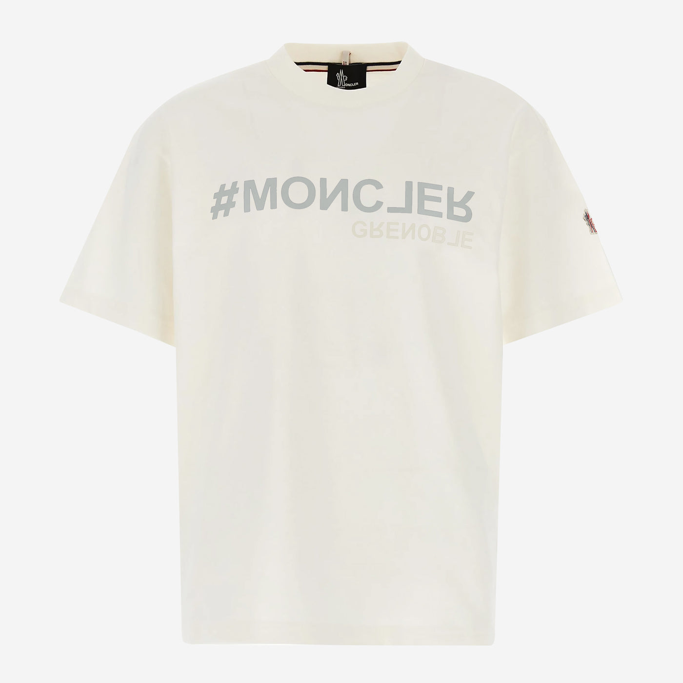 Moncler Grenoble Mirrored Logo T-Shirt