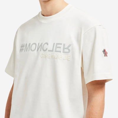Moncler Grenoble Mirrored Logo T-Shirt