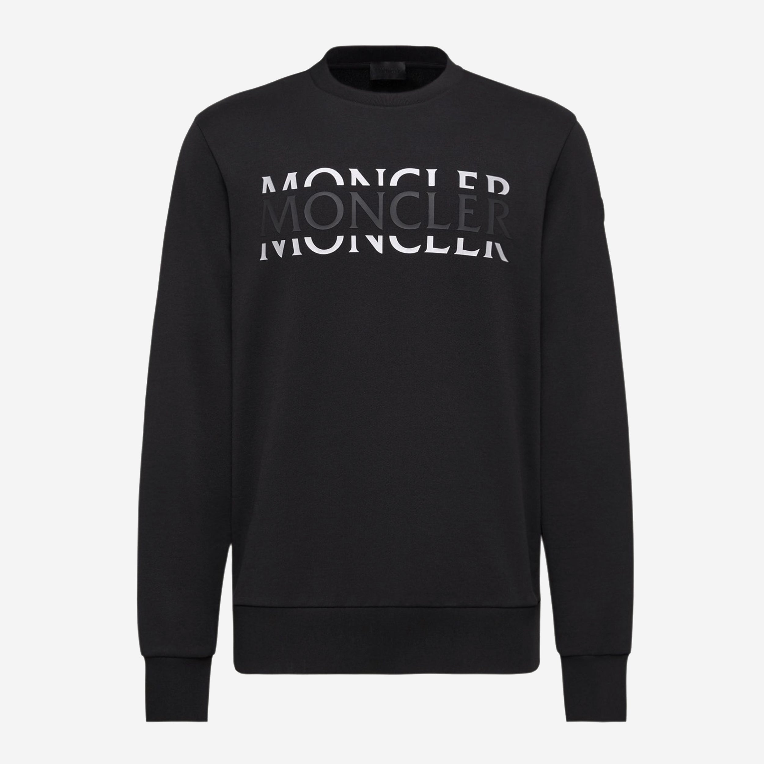 Moncler Logo Cotton Jersey Sweatshirt