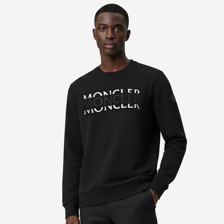 Moncler Logo Cotton Jersey Sweatshirt – ZAP