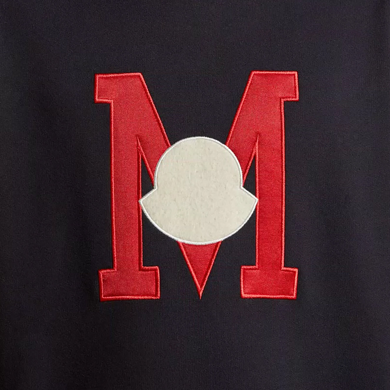 Moncler Embroidered Monogram Hoodie