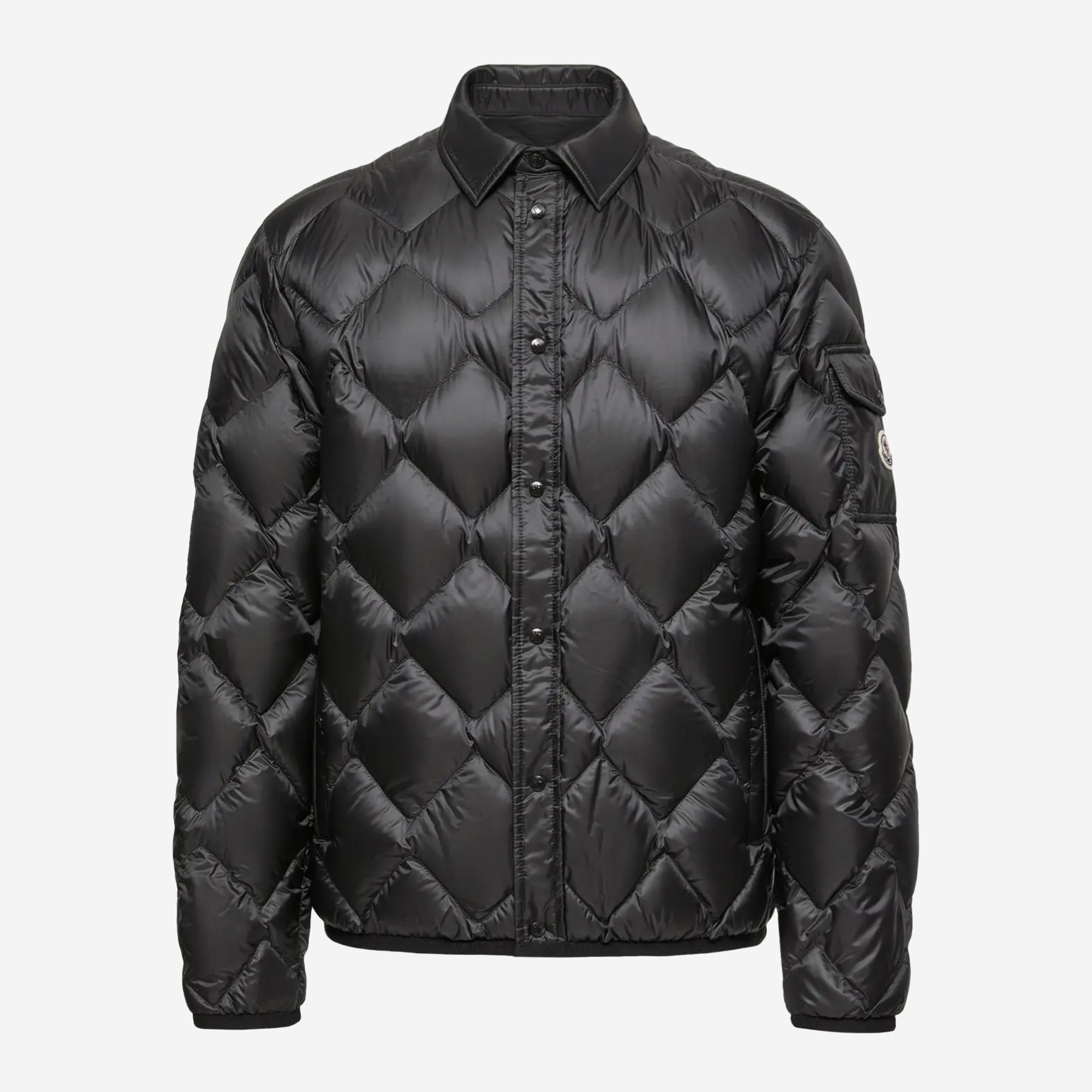 Moncler Moulleau Diamond-Shaped Shirt Jacket