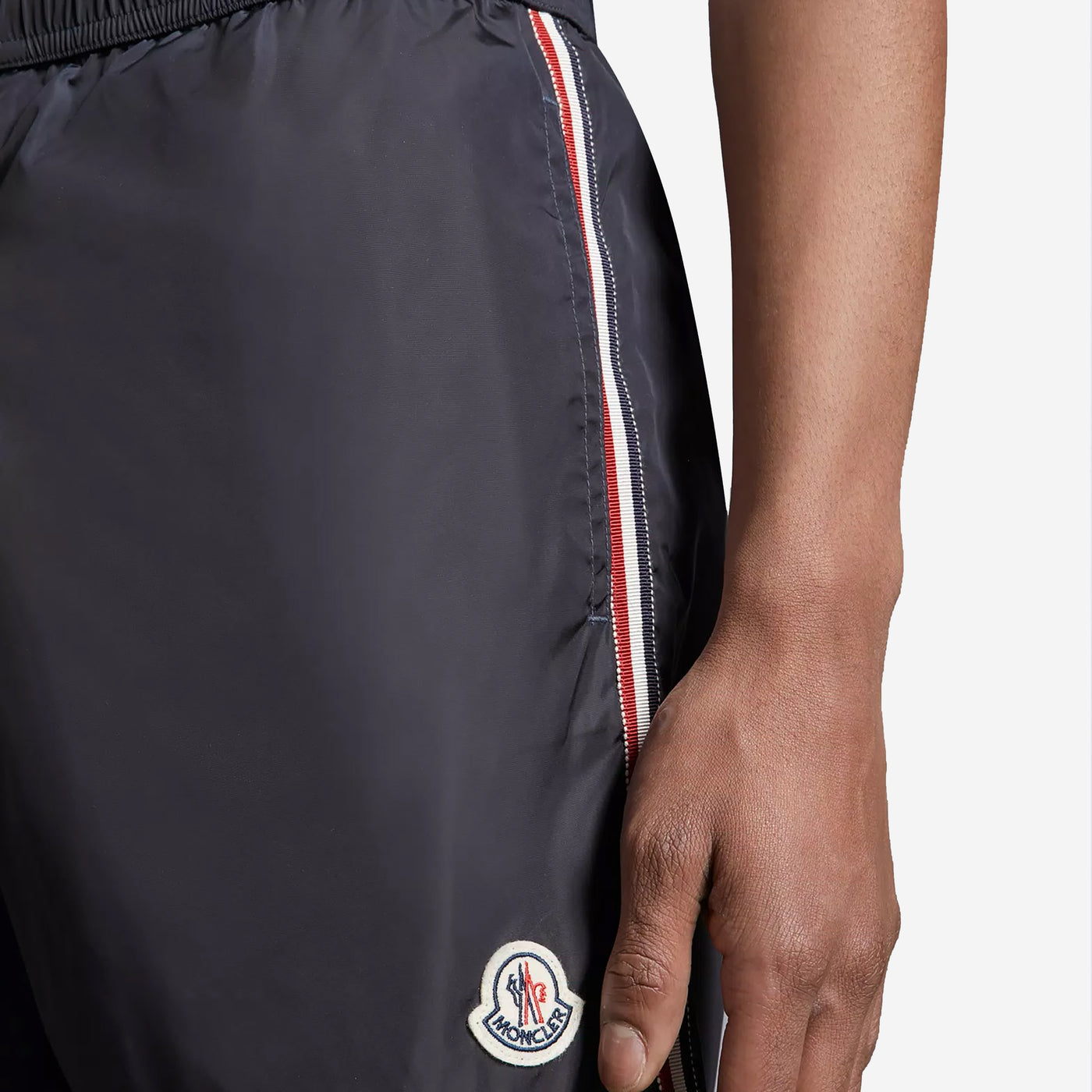 Moncler Web Side Swim Shorts