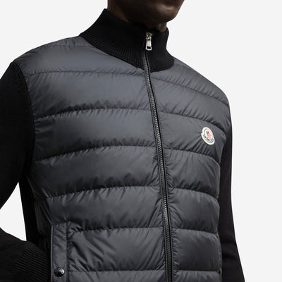 Moncler Chest Badge Cardigan Knitwear