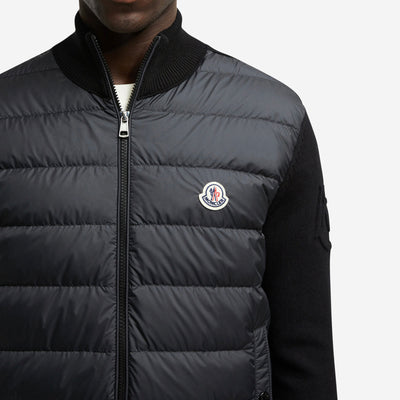 Moncler Chest Badge Cardigan Knitwear