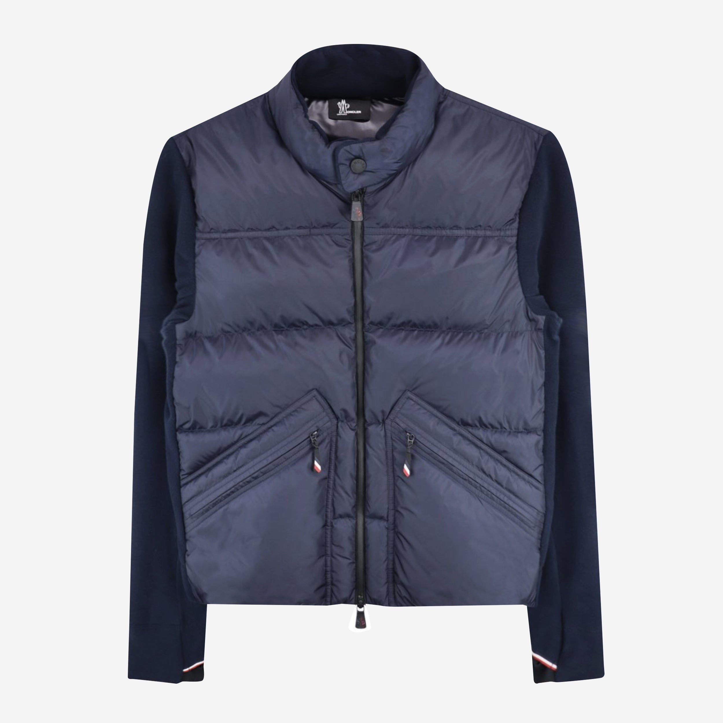 Moncler Grenoble Quilted Zip Up Cardigan