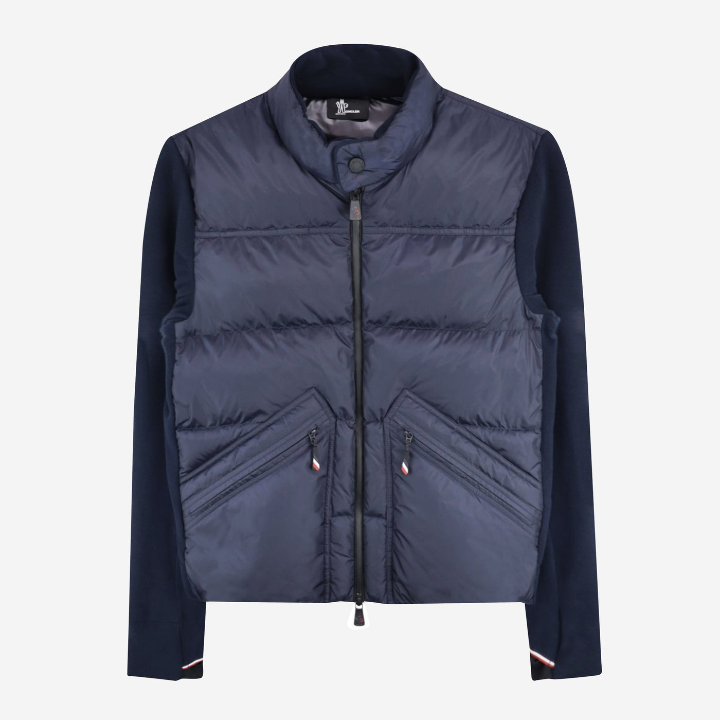 Moncler Grenoble Quilted Zip Up Cardigan