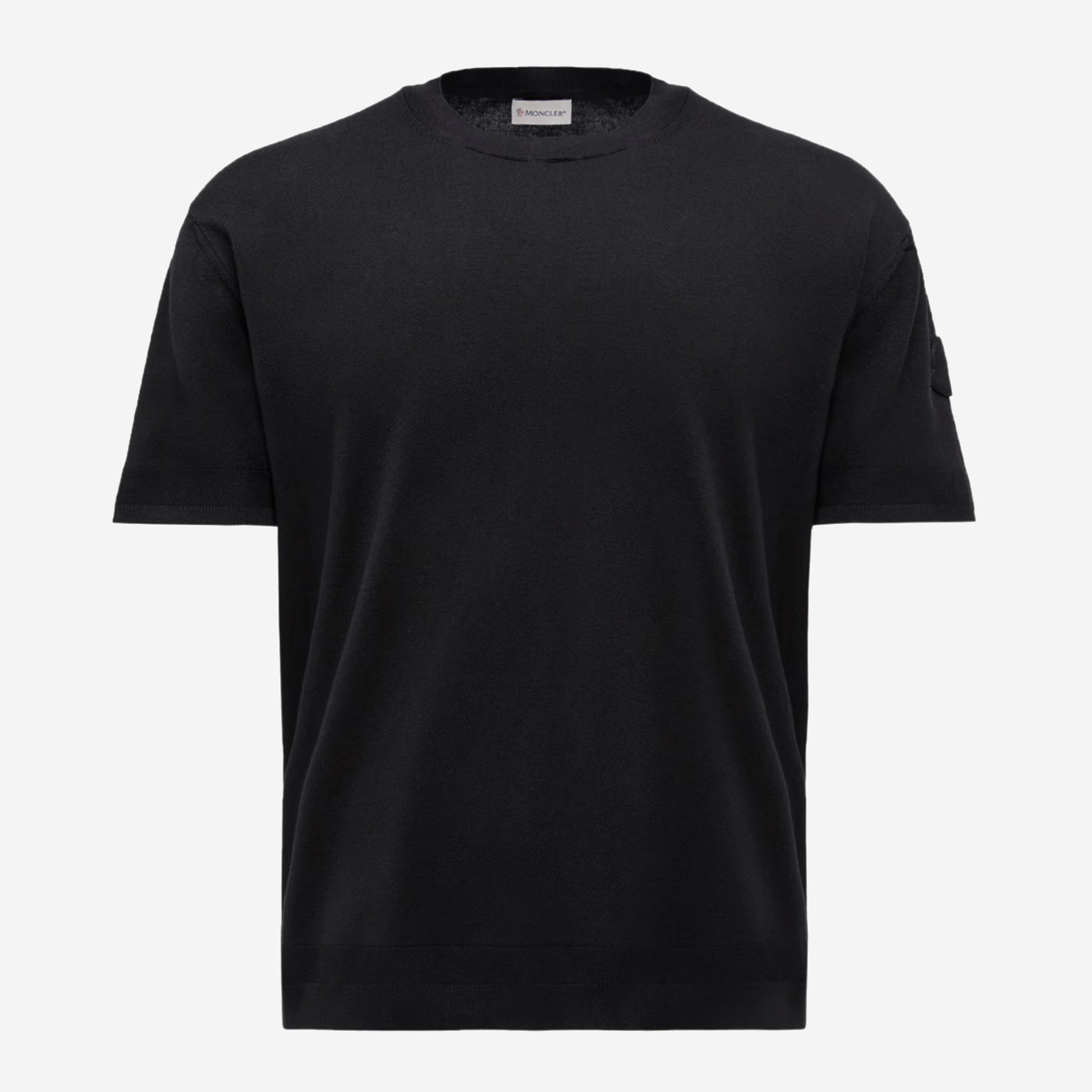 Moncler Silk & Cotton Knitwear T-Shirt