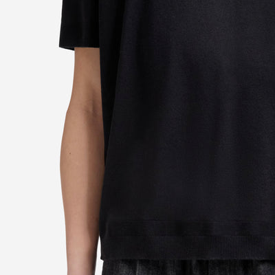 Moncler Silk & Cotton Knitwear T-Shirt