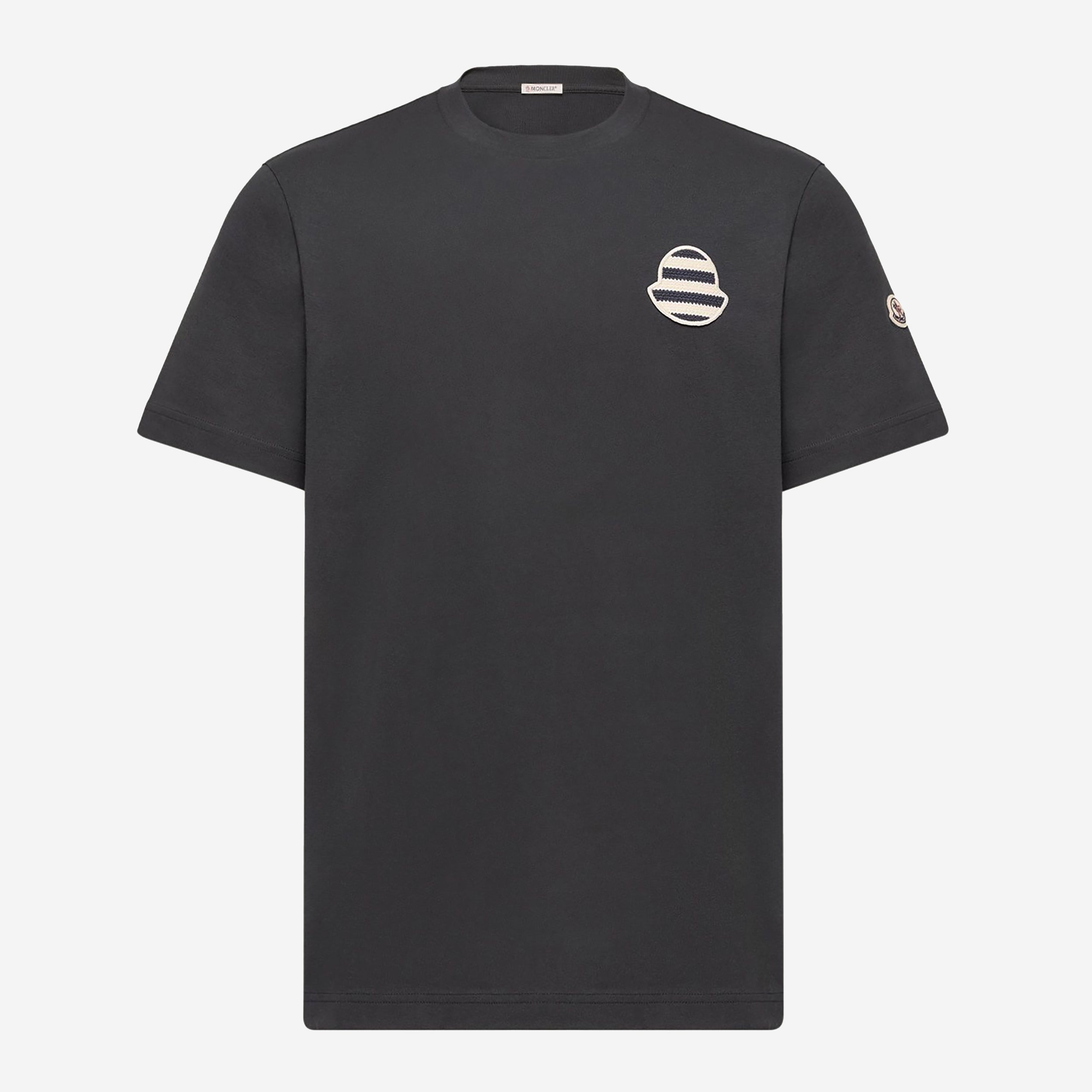 Moncler Striped Badge T-Shirt