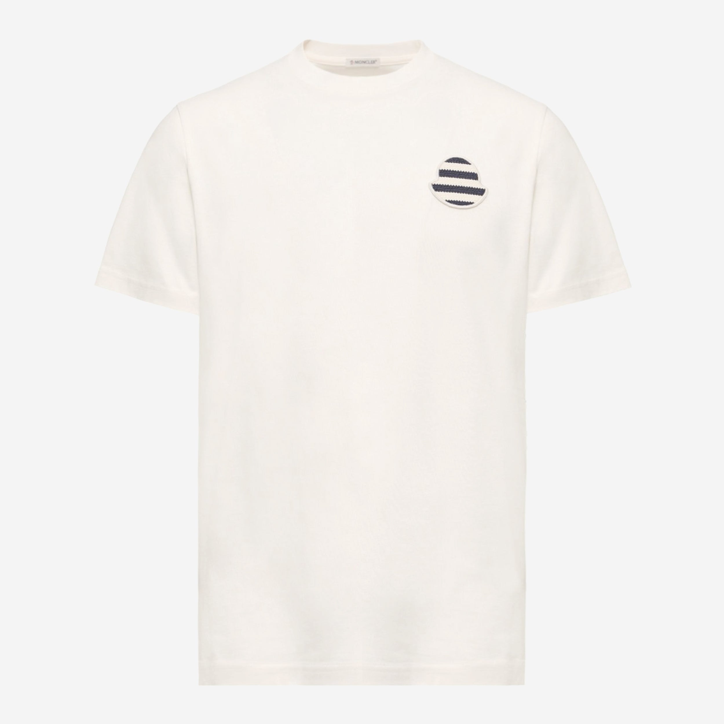 Moncler Striped Badge T-Shirt