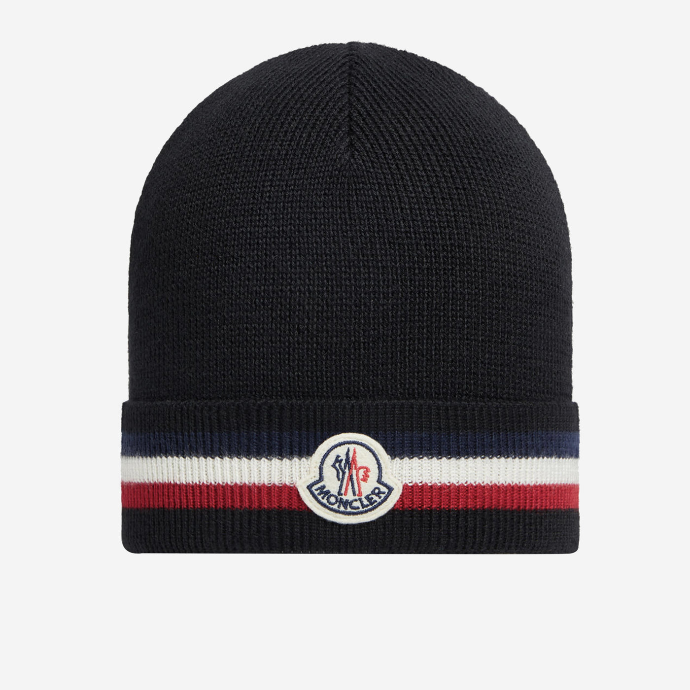 Moncler Tricolour Wool Beanie