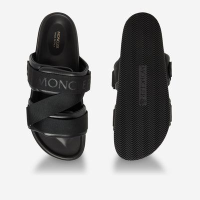 Moncler Mon Summer Nappa Leather Sliders