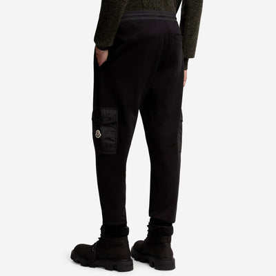 Moncler Cotton Blend Nylon Pocket Track Pants