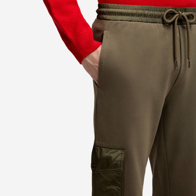 Moncler Cotton Blend Nylon Pocket Track Pants