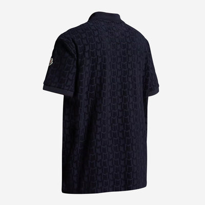 Moncler Terrycloth Polo Shirt