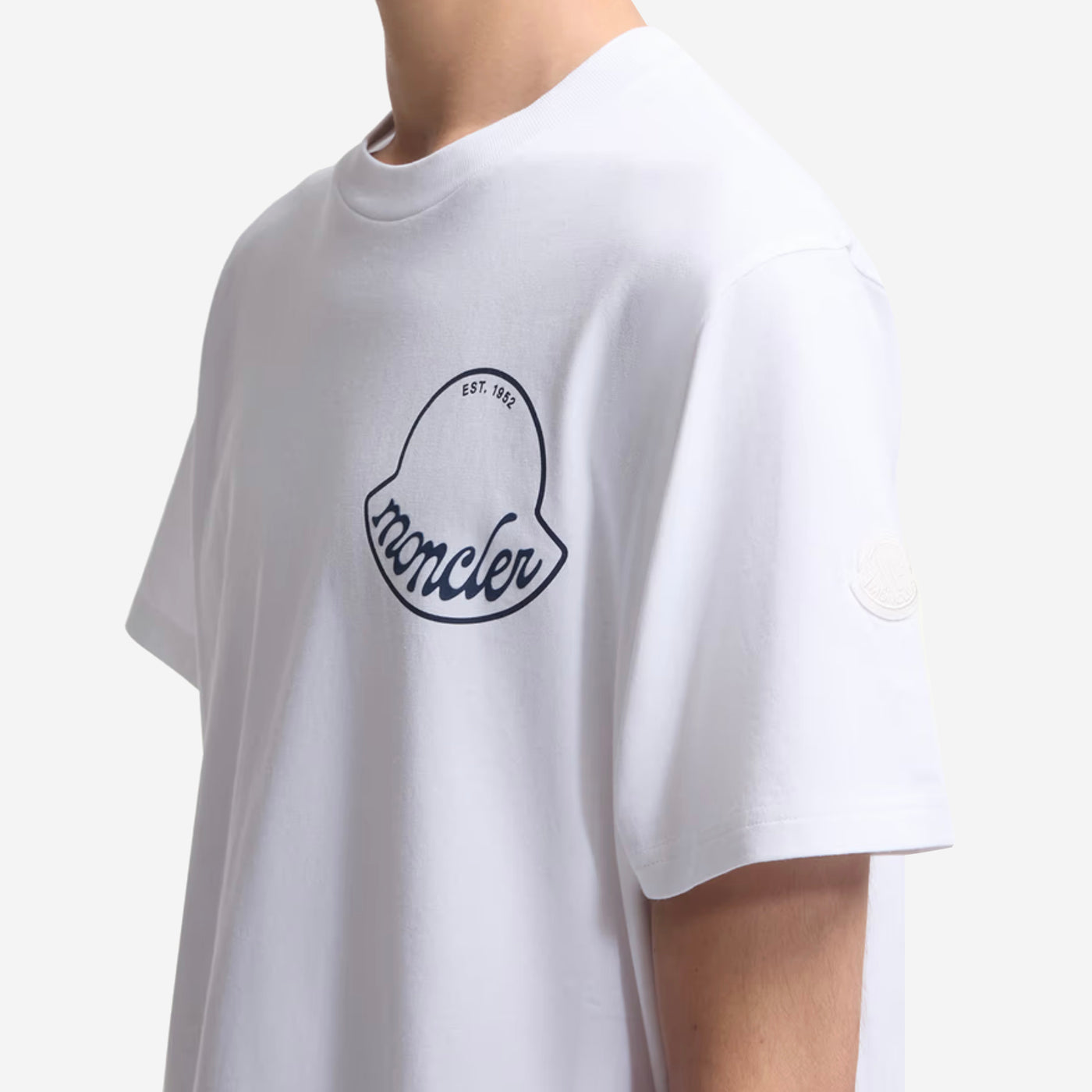 Moncler Printed And Embossed Logo T-Shirt