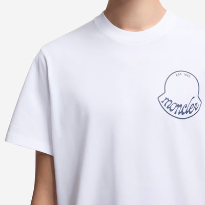 Moncler Printed And Embossed Logo T-Shirt
