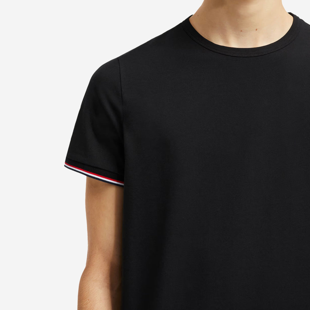 Moncler Tricolor-Trimmed Cotton T-Shirt – ZAP