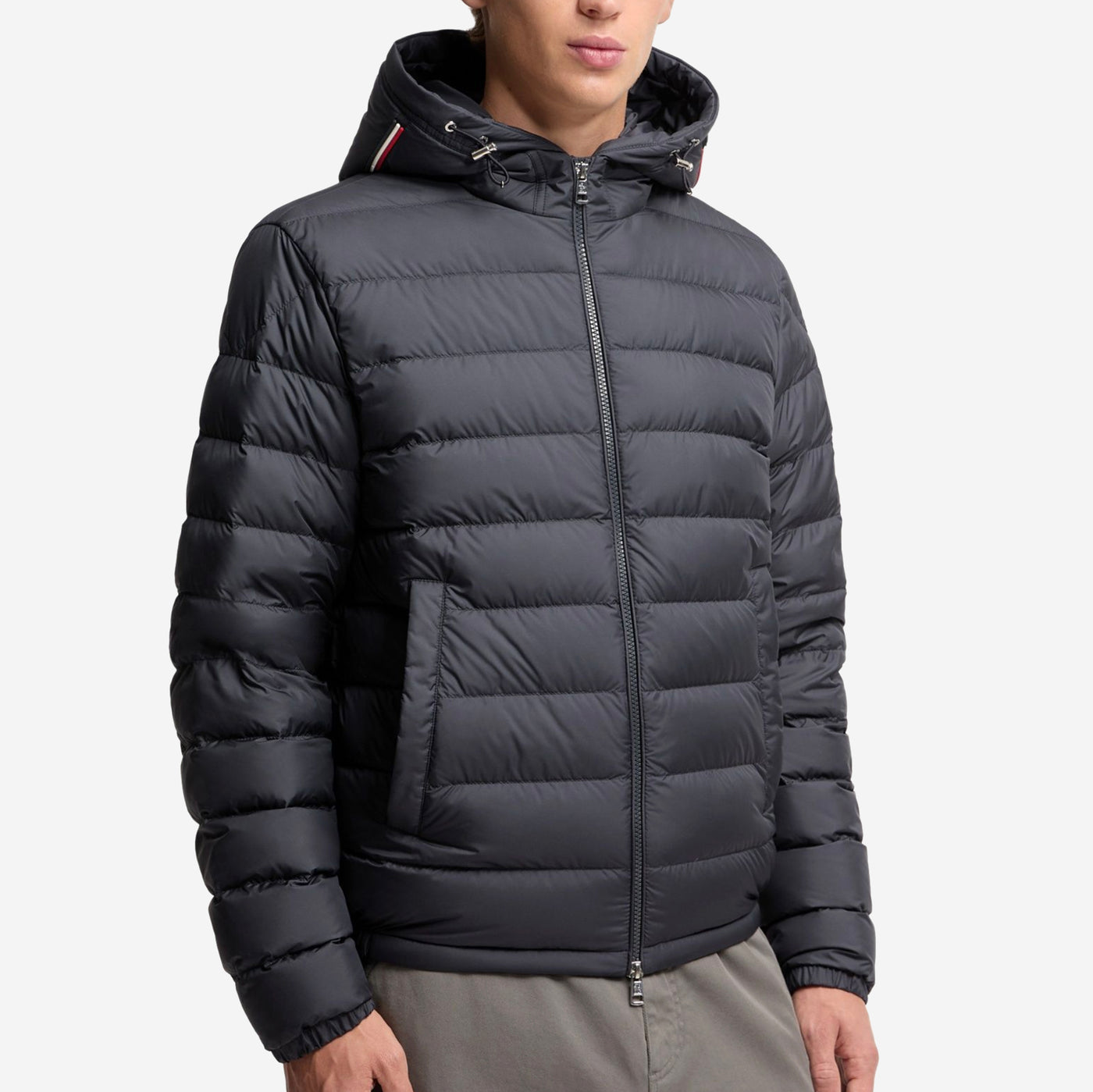 Moncler Vermeille Hooded Short Down Jacket