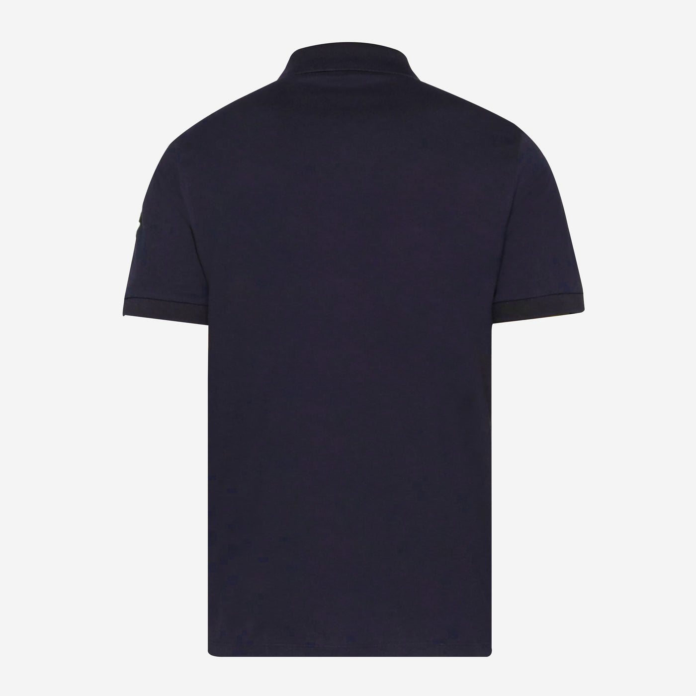 Moncler Press Stud Web Trim Polo Shirt