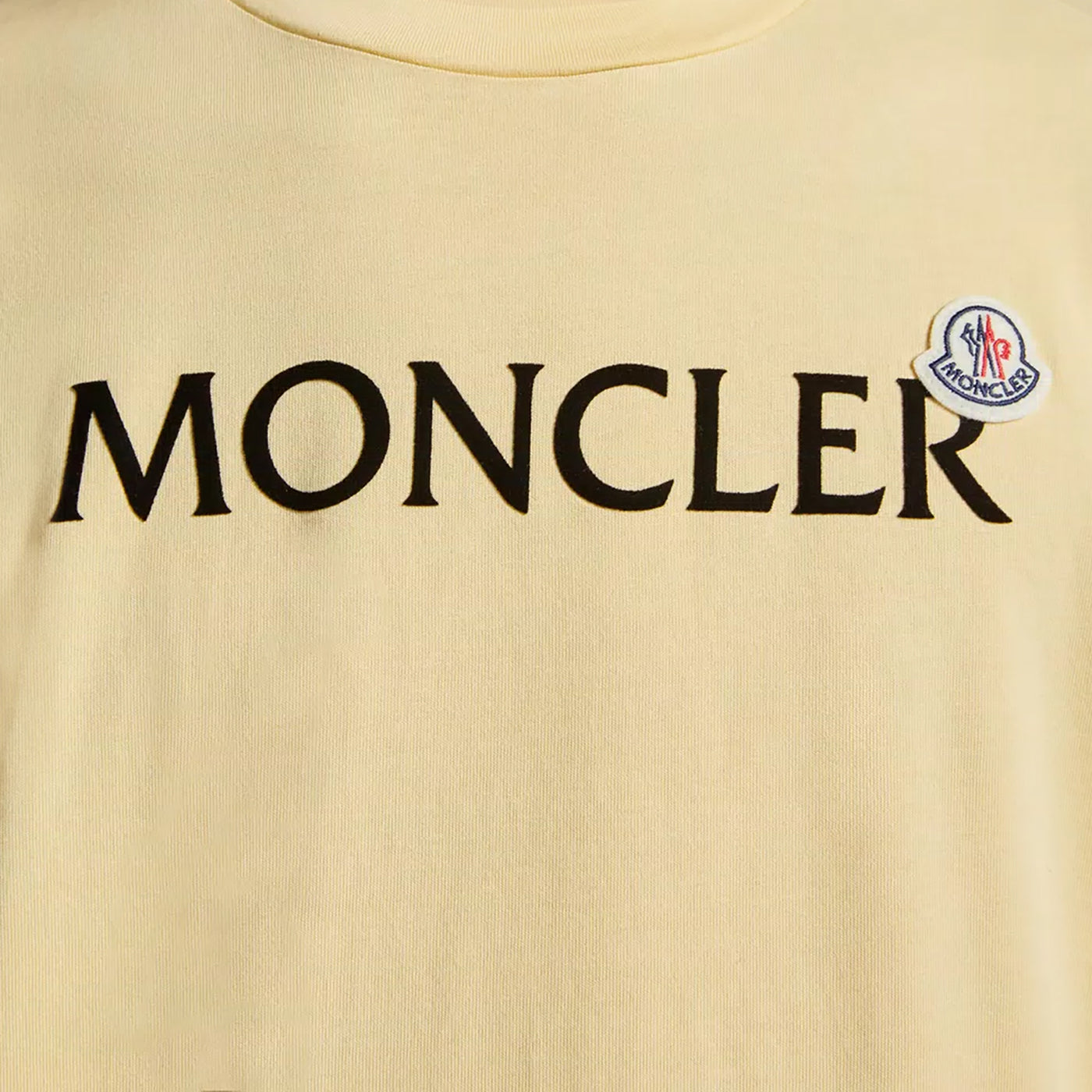 Moncler Logo And Badge T-Shirt