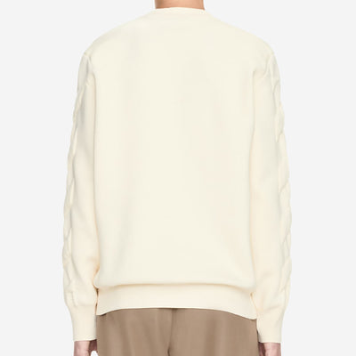 Off-White 3D Diags Knit Crewneck Knitwear