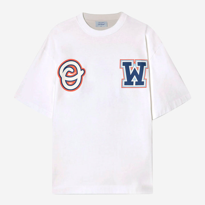 【関税無】Off-White / グラフ パップ オーバー スケート シャツ Graf アウトライン オーバー スケート S/S T シャツ - ダーク