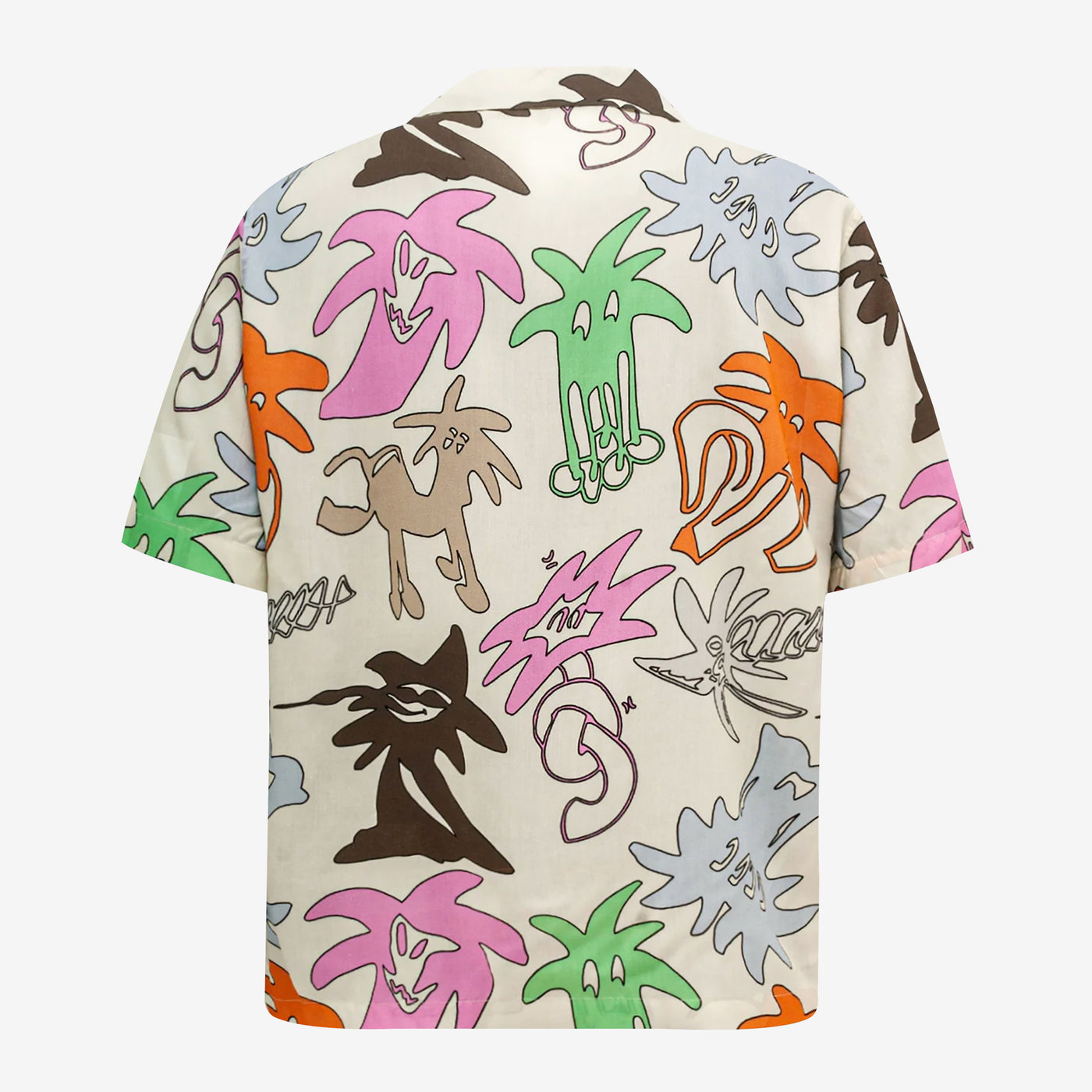 Palm Angels Palmity Allover Bowling Shirt