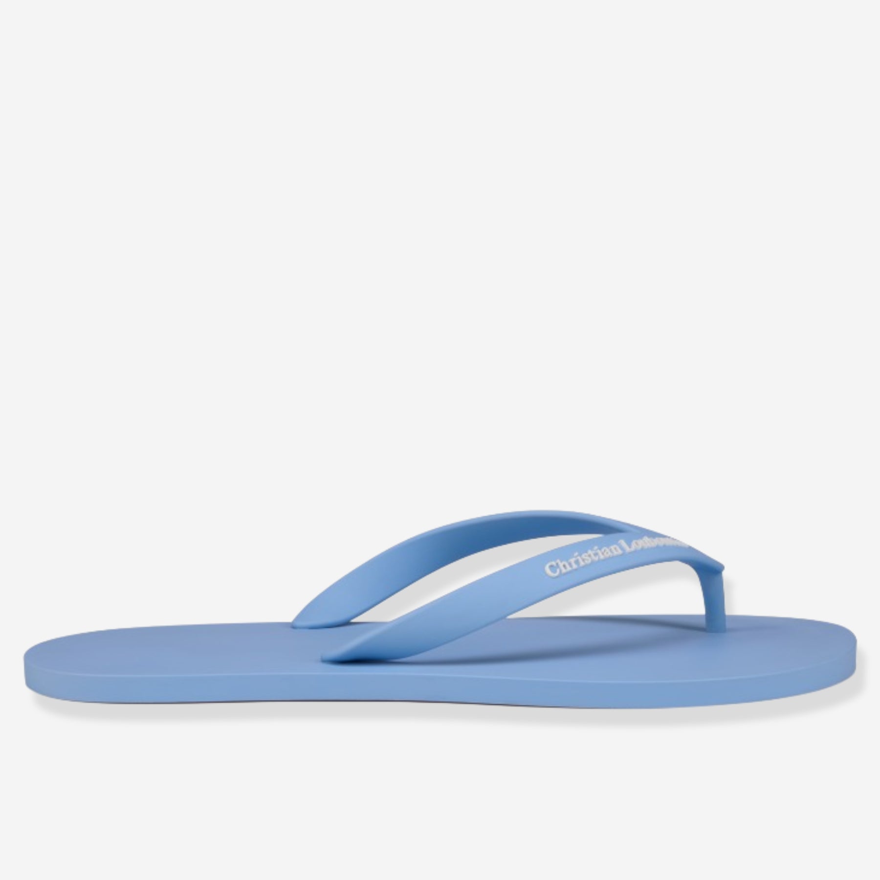 Christian Louboutin Summer Flat Rubber Thong Sandal