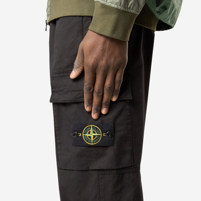 Stone Island Stretch Cotton Cargo Trousers