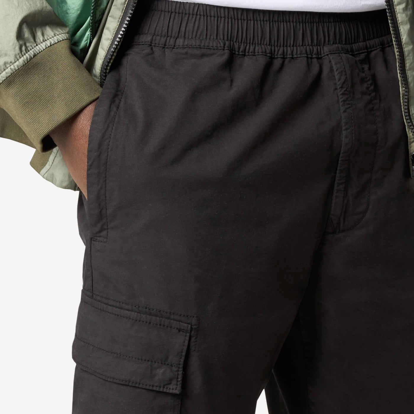 Stone Island Stretch Cotton Cargo Trousers