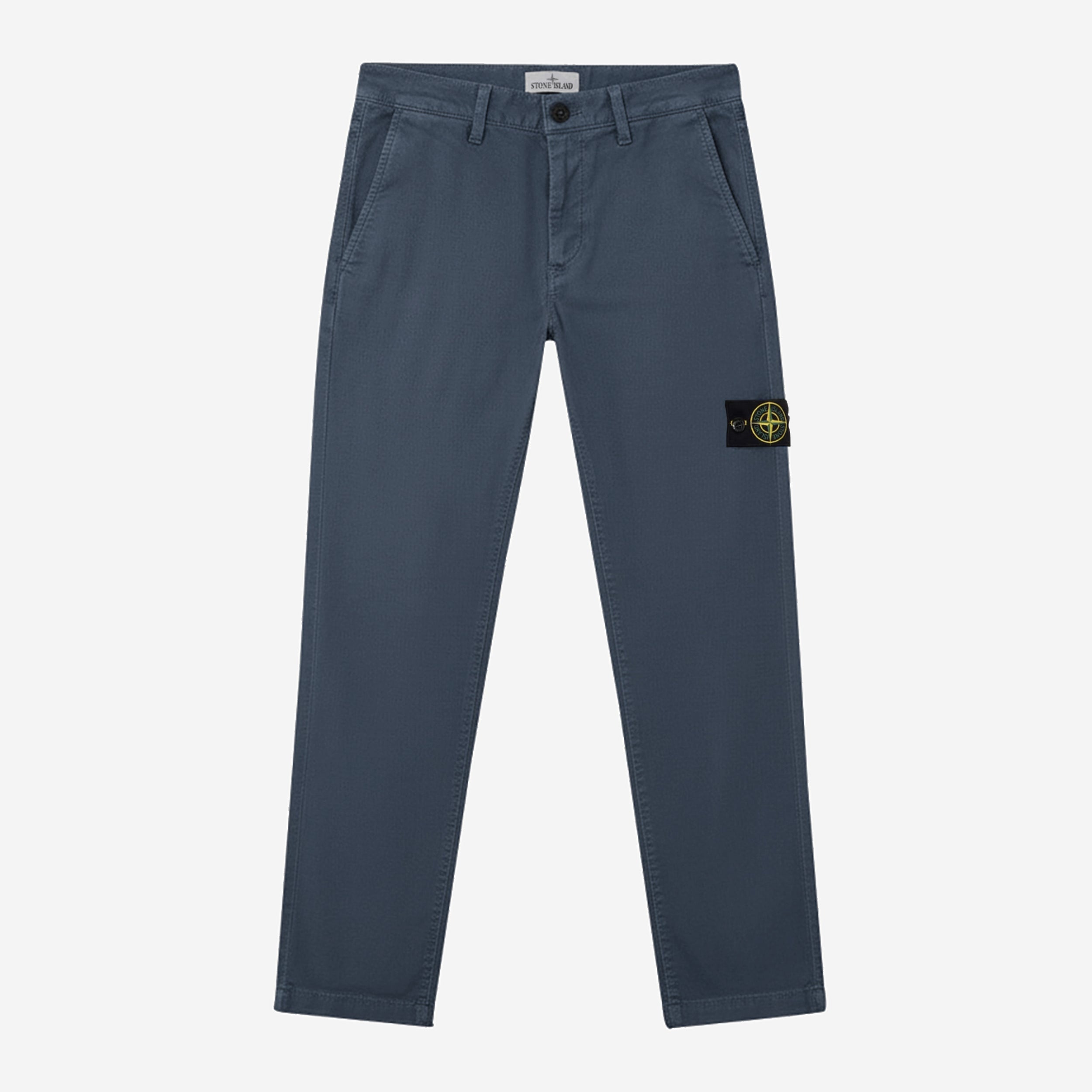 Stone Island 3100052 Organic Cotton Stretch Broken Twill Old Effect Trouser