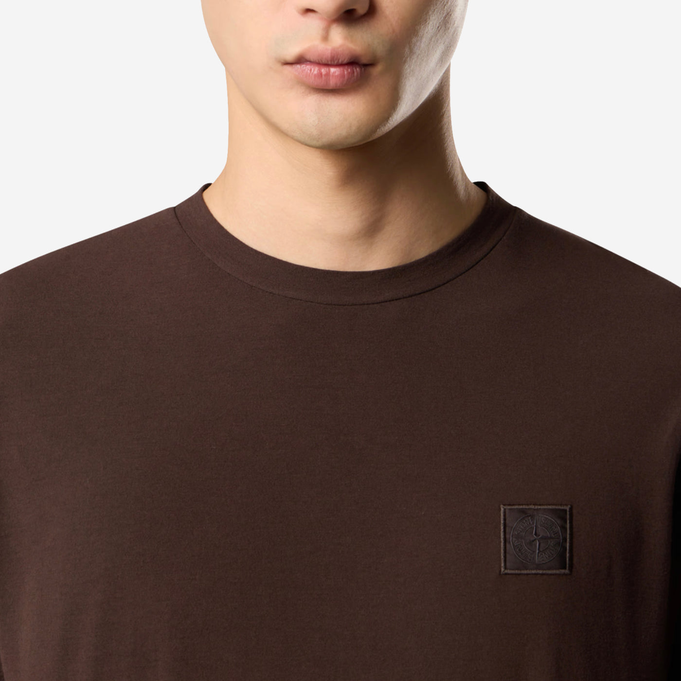Stone Island Ghost Cotton Jersey Crepe Slim-Fit T-Shirt