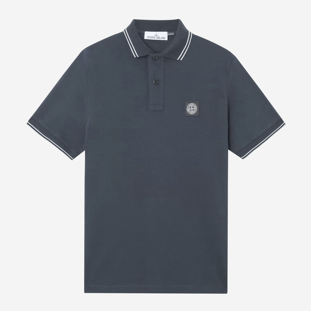 Stone Island 2200010 Organic Cotton Pique With Stretch Polo – ZAP