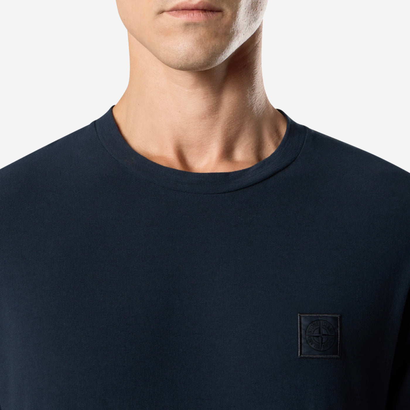 Stone Island Ghost Cotton Jersey Crepe Slim-Fit T-Shirt