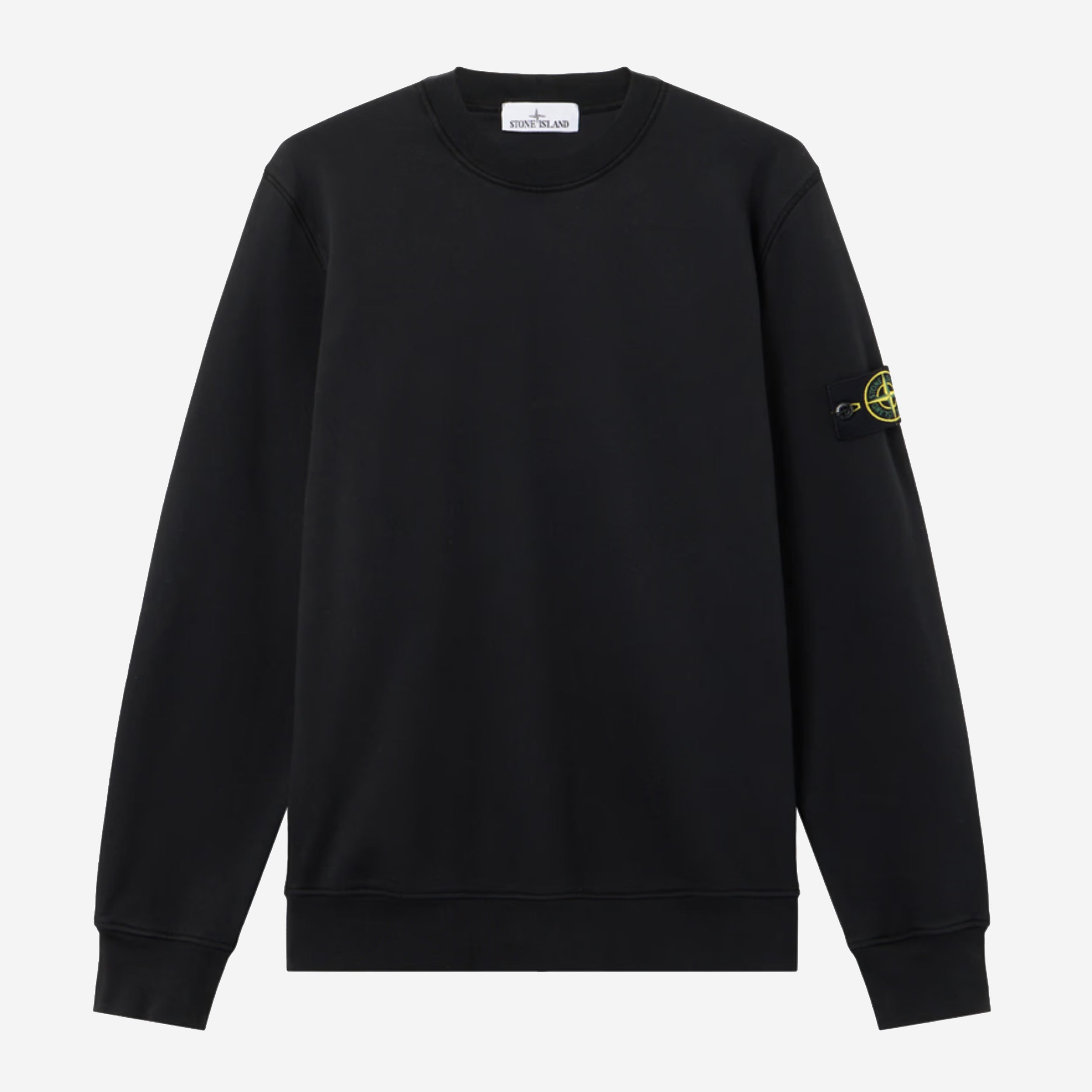 Stone Island Organic Cotton Fleece Sweatshirt