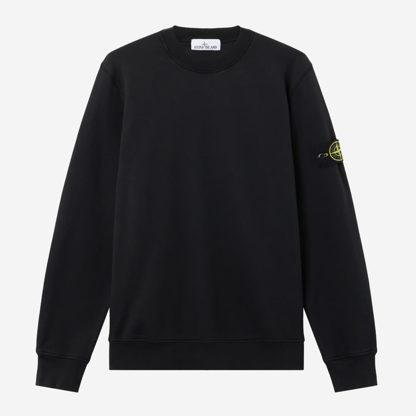 Stone Island Organic Cotton Fleece Sweatshirt