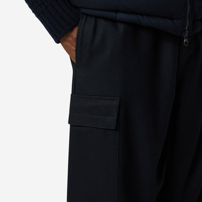 Stone Island Ghost Wool And Nylon Flannel Cargo Trousers