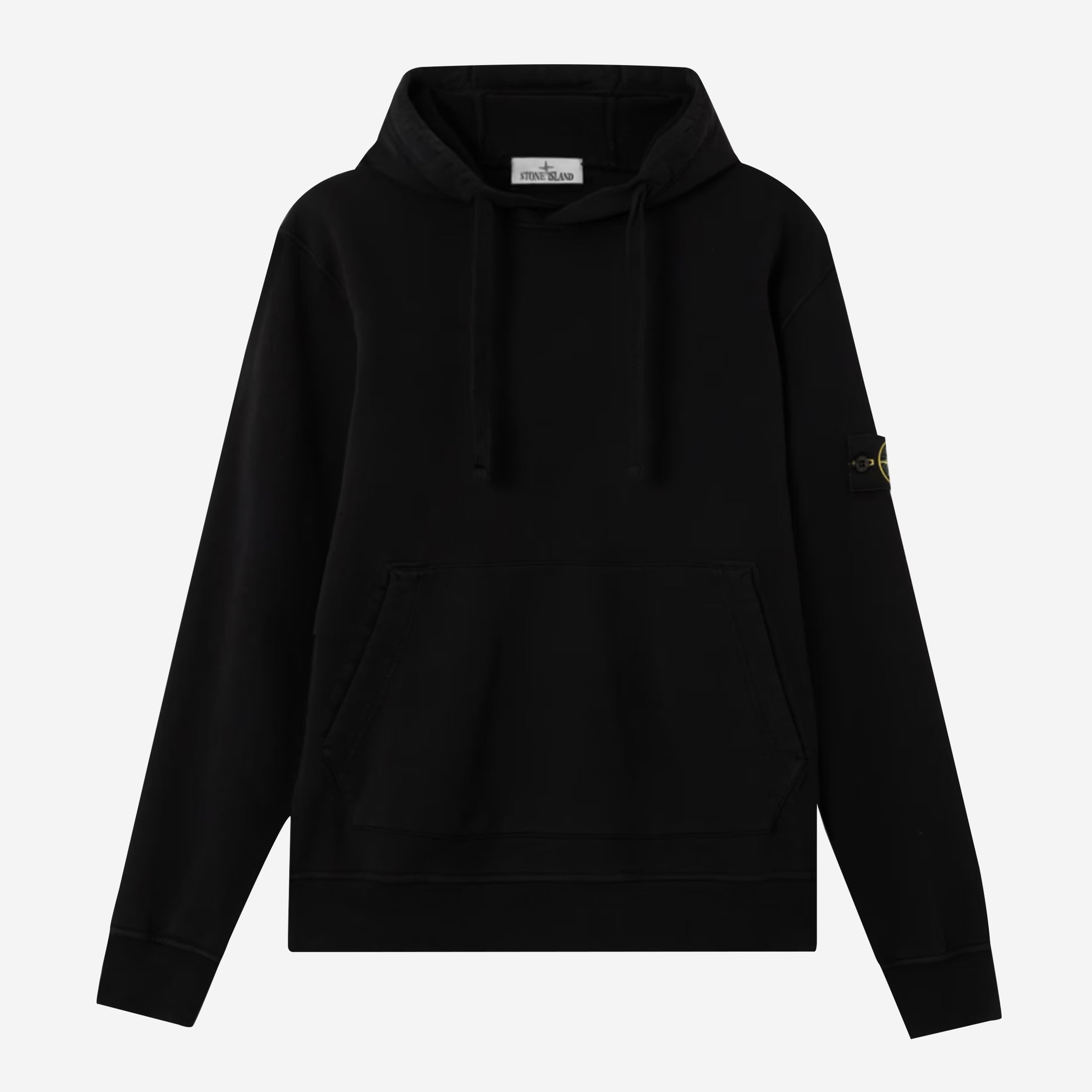 Stone Island 6100062 Organic Cotton Fleece Hooded Sweatshirt