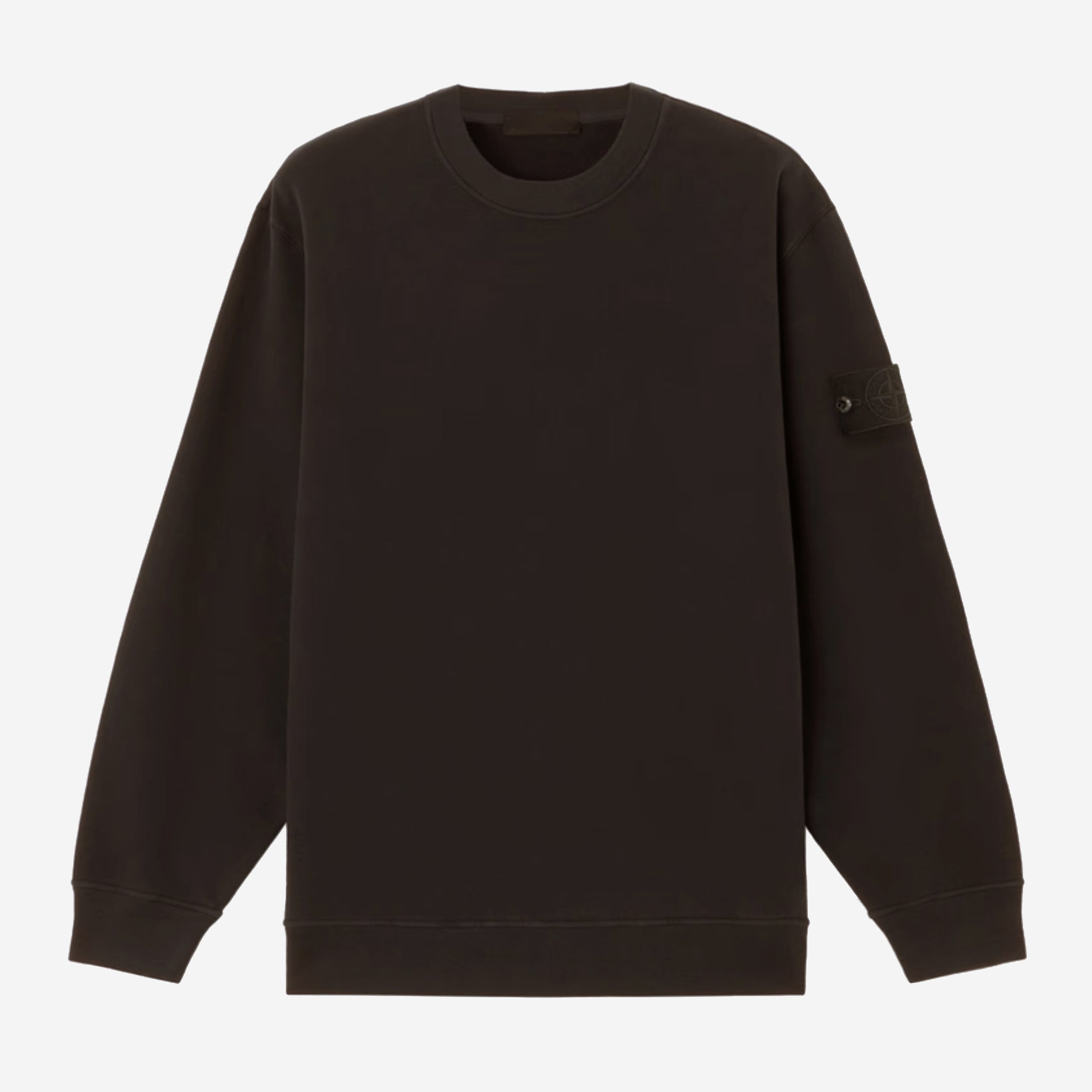 Stone Island Ghost Stretch Cotton Fleece Crewneck Sweatshirt