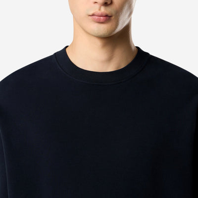 Stone Island Ghost Stretch Cotton Fleece Crewneck Sweatshirt