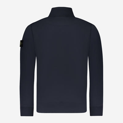 Stone Island Garment Dyed Zip Sweatshirt