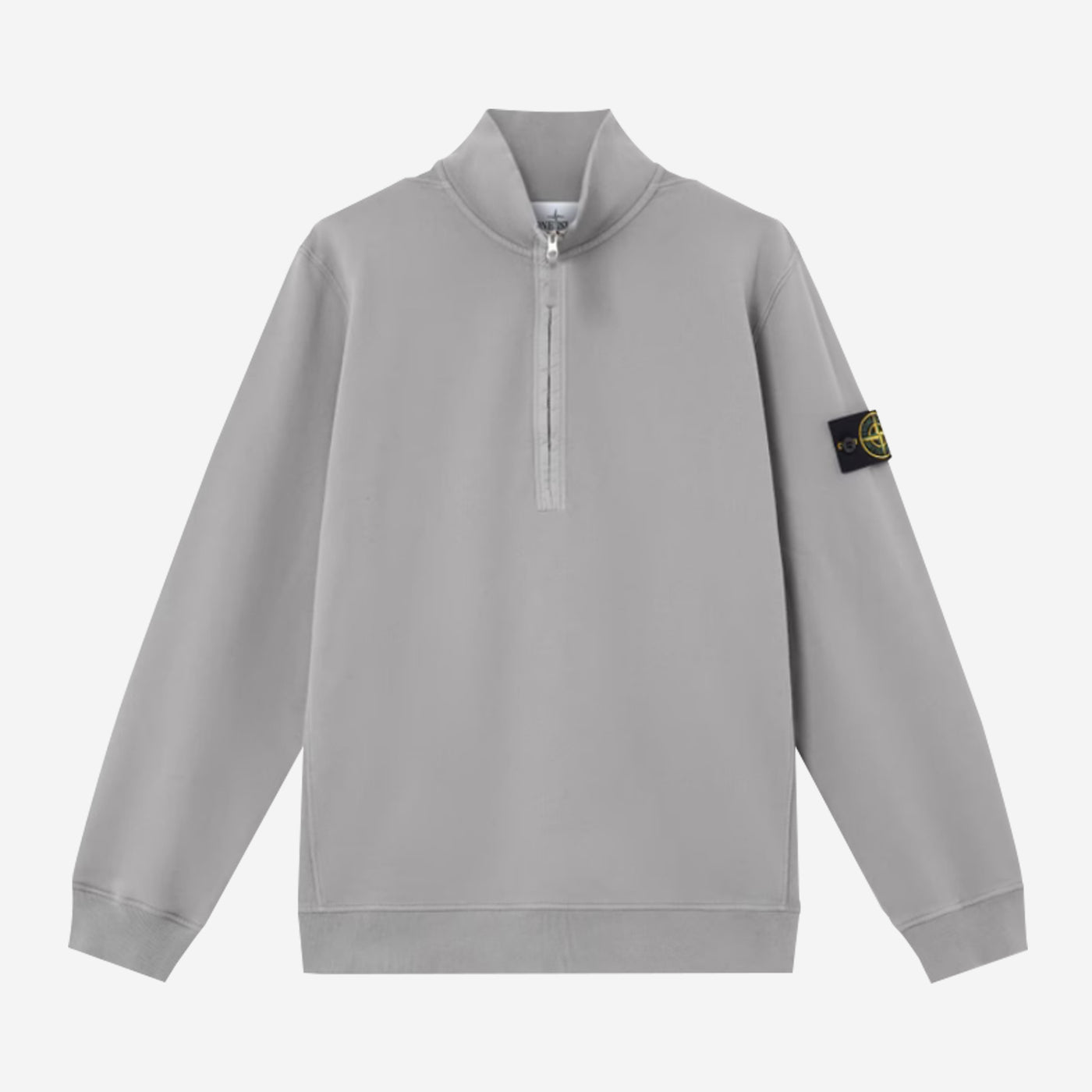 Stone Island 6100068 Brushed Organic Cotton Fleece Half Zip