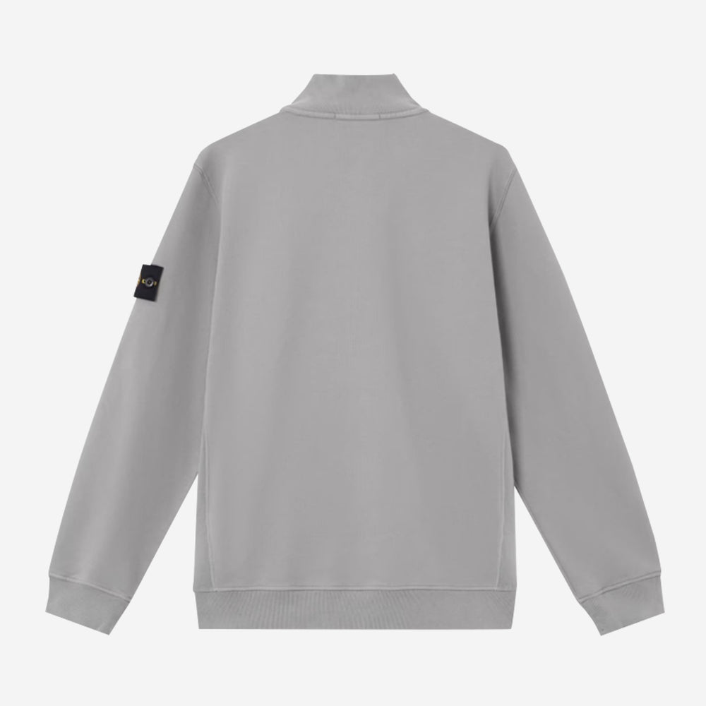Stone Island 6100068 Brushed Organic Cotton Fleece Half Zip