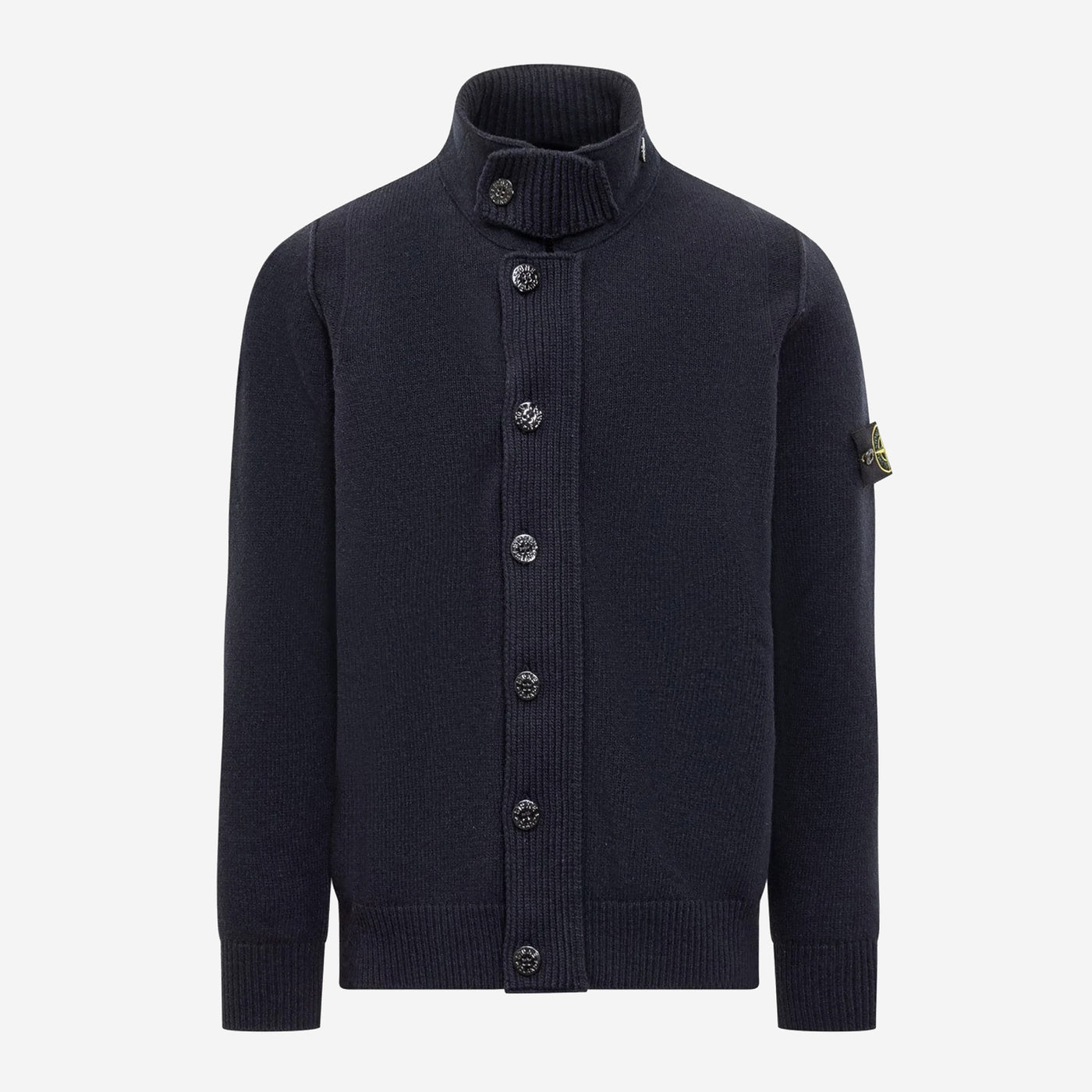Stone Island High Neck Cardigan
