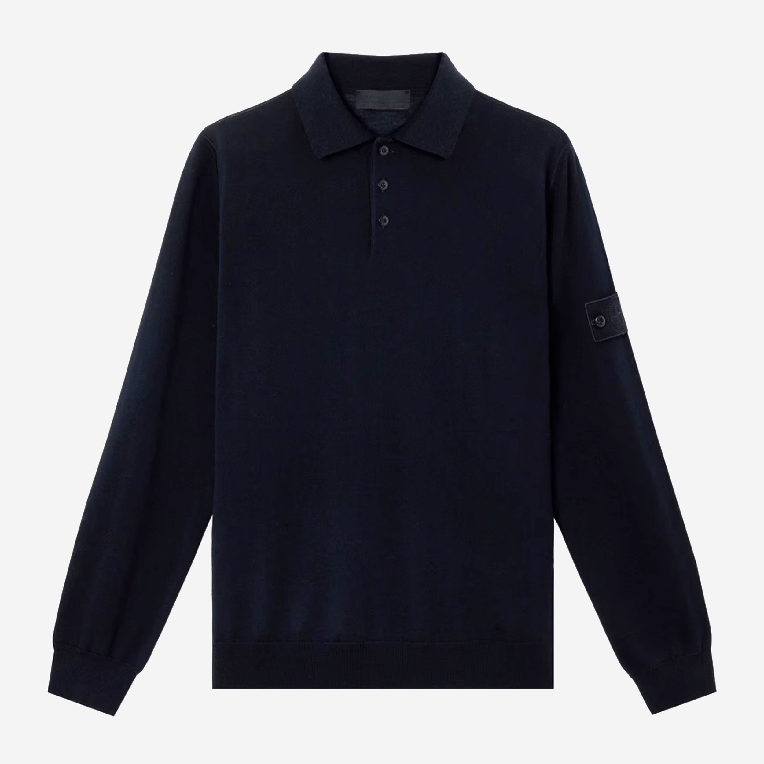 Stone Island Ghost Wool Knit Polo