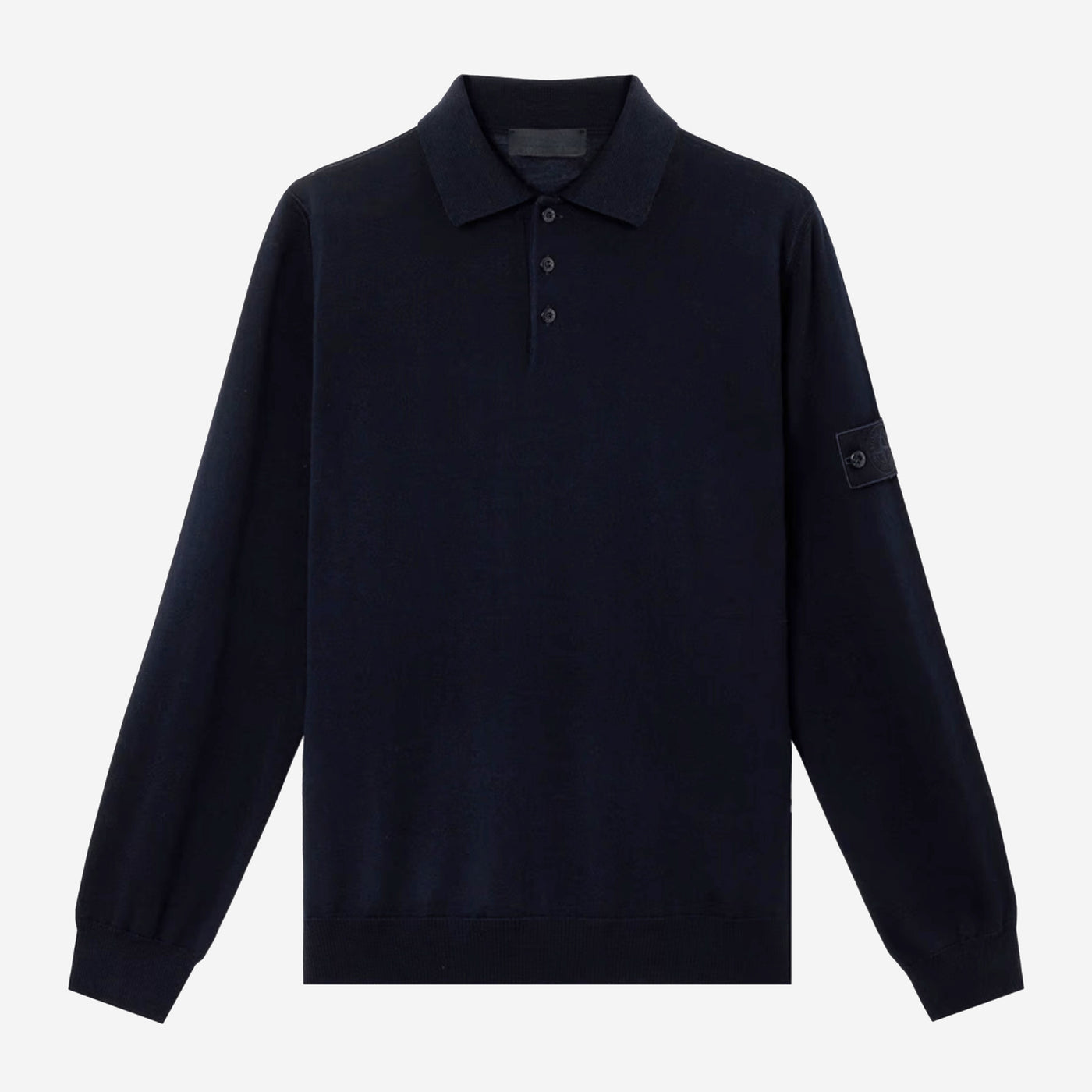 Stone Island Ghost Wool Knit Polo