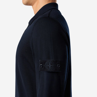 Stone Island Ghost Wool Knit Polo