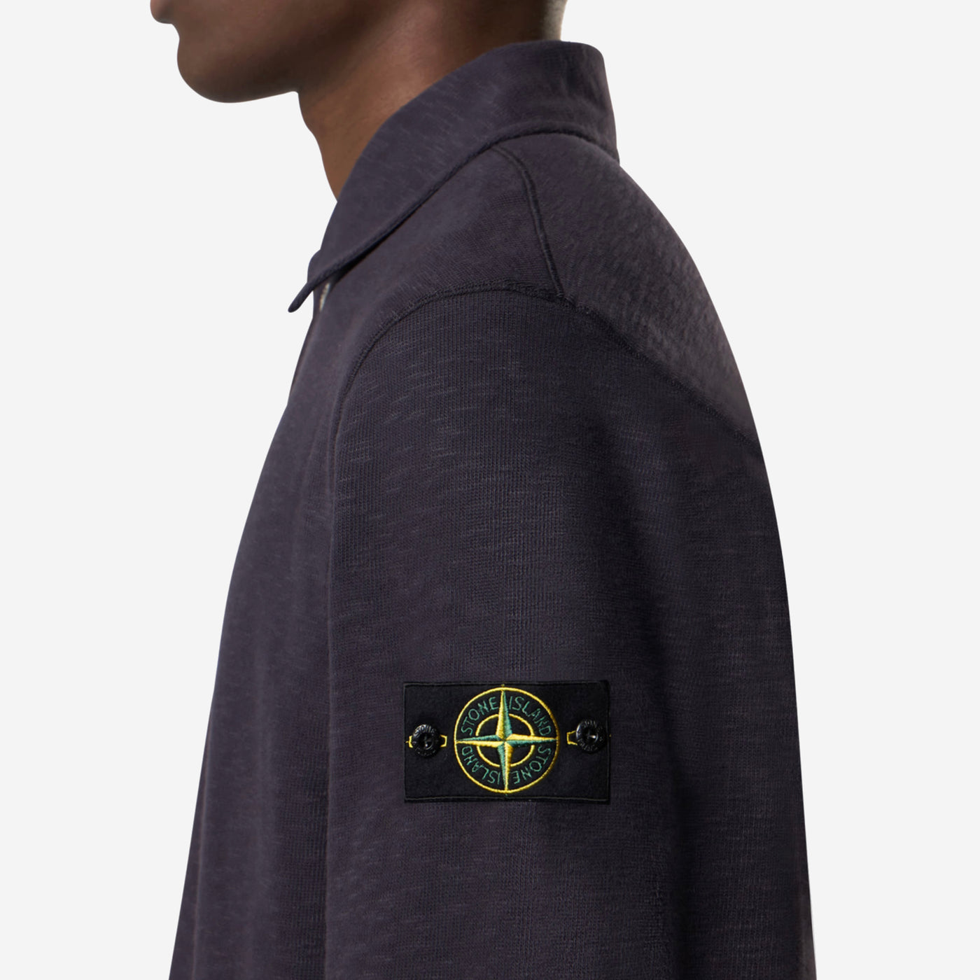 Stone Island Vanisé Brushed Heavy Cotton Knitwear Polo